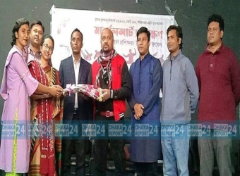 মার্শাল আর্ট প্রশিক্ষণ দিতে নজরুল বিশ্ববিদ্যালয়ে চিত্রনায়ক রুবেল